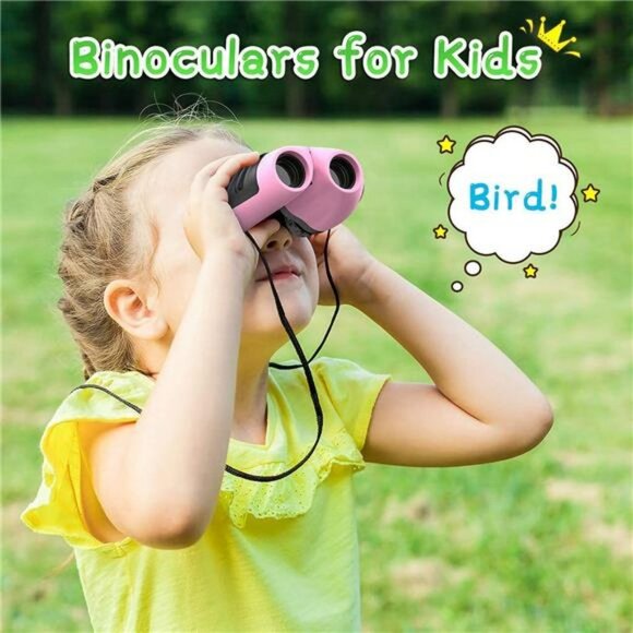 LET'S GO! Binocular for Kids, Compact High Resolution Shockproof Binoculars - Picture 2 of 6